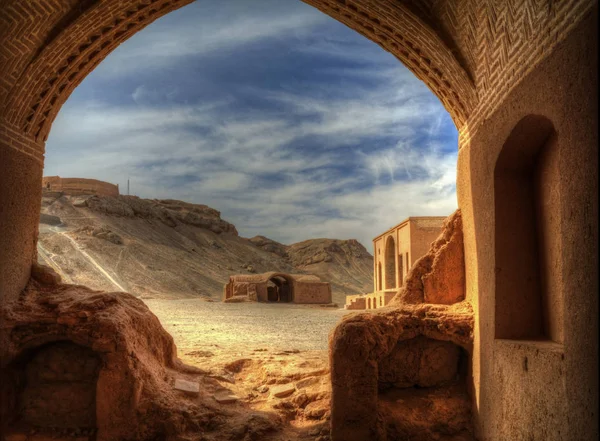 Vista Para Antic Place Iran — Fotografia de Stock