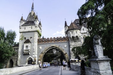 Vajdahunyad Kalesi efsaneler ve hayaletler Kalesi. Budapeşte