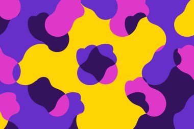 Çiçek elementleri ve farklı doku kolajı olan yaratıcı geometrik arka plan. Renkli Memphis tasarım geçmişi. Modern hipster tarzında soyut poster.