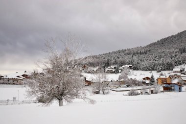 Kış doğasının nefes kesici manzarası..