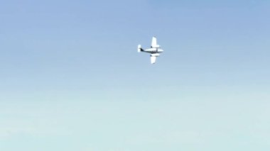 Ticari uçuşlar, 4 k Video klip için spor uçak