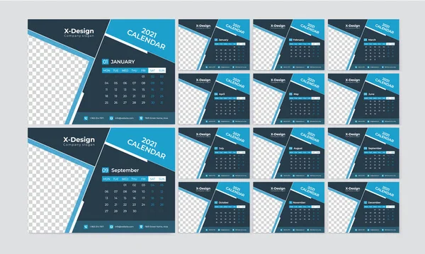 2021 numaralı masa takvimi. Yıllık planlamacı. Okul ve şirket programı.