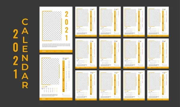 Duvar takvimi 2021. Yıllık planlamacı. Okul ve şirket programı.