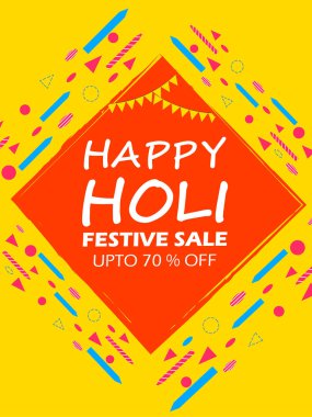 Renkli geleneksel bayram alışveriş indirim teklif reklam arka plan renkleri Hindistan Festivali için