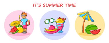 Tatil ve seyahat teması ile Merhaba Yaz tatili arka plan