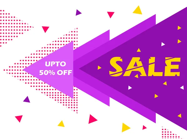 Рекламный баннер для Big Sale Promotion offer background — стоковый вектор