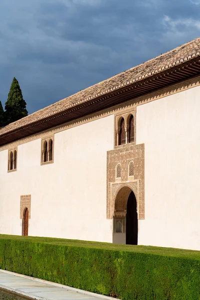 Porte Alla Corte Dei Mirti Dell Alhambra Granada Spagna — Foto Stock