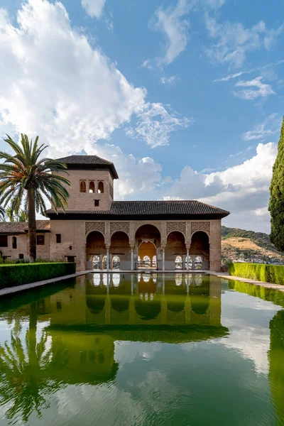 Palazzo Partal Alhambra Granada Spagna — Foto Stock