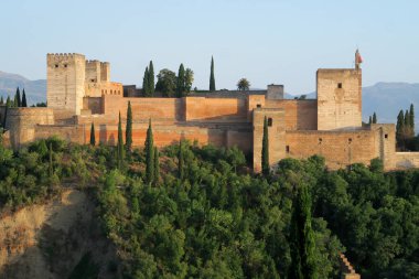 Alcazaba, Alhambra Sarayı 'ndaki askeri kale, İspanya