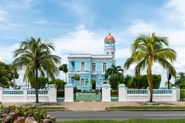 Серпня 2019 Блакитний Палац Зразок Неокласичної Колоніальної Архітектури Cienfuegos Cuba — стокове фото