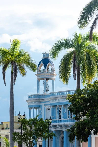 Agosto 2019 Casa Della Cultura Palazzo Coloniale Cienfuegos Cuba — Foto Stock
