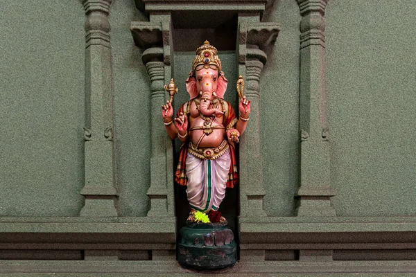 Ganesha Statue Hindu Deity Hindu Temple Kuala Lumpur Malaysia — Stock Photo, Image