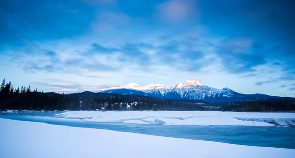 Természetes Táj Jasper Alberta Kanada — Stock Fotó