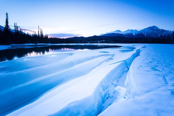 Pemandangan Alami Jasper Alberta Kanada — Stok Foto