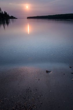 Yazın gün batımı