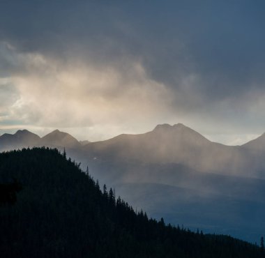 Jasper, Alberta, Kanada 'nın doğal manzarası