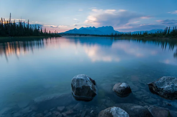 Paesaggio Naturale Jasper Alberta Canada — Foto Stock