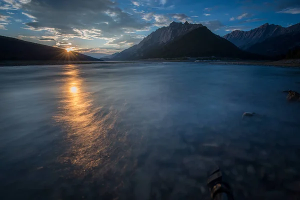 Tramonto Estivo Montagna — Foto Stock