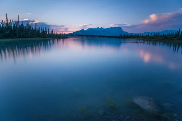 Paysage Naturel Jasper Alberta Canada — Photo