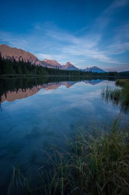 Yazın dağ manzarası