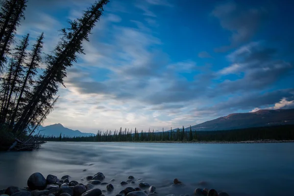 Krajobraz Naturalny Jasper Alberta Kanada — Zdjęcie stockowe