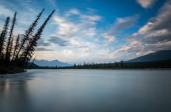 Φυσικό Τοπίο Του Jasper Αλμπέρτα Καναδάς — Φωτογραφία Αρχείου