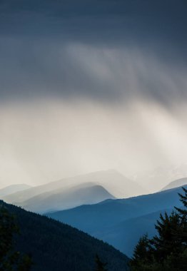 Jasper, Alberta, Kanada 'nın doğal manzarası