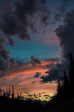Jasper, Alberta, Kanada 'nın doğal manzarası