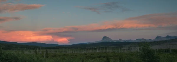 Sonnenuntergang Der Wildnis — Stockfoto