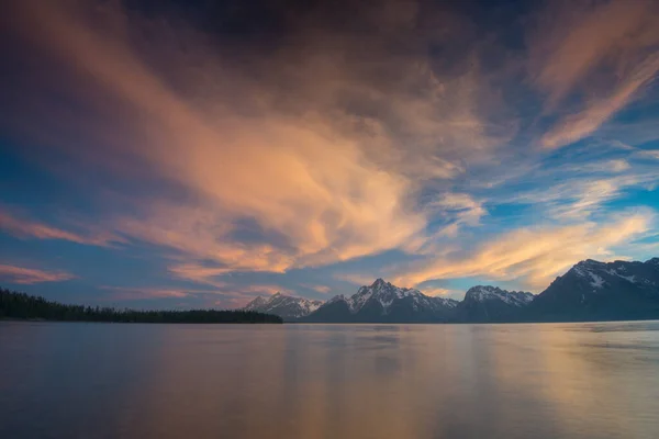 Tramonto Montagna — Foto Stock