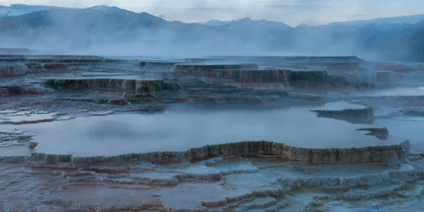 Yellowstone Landschappen Zomer — Stockfoto