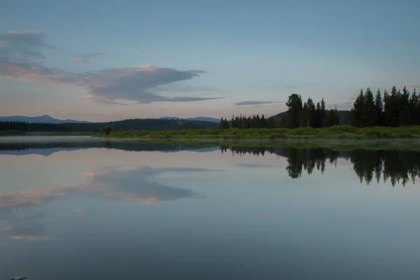 Paisagem Incrível Parque Nacional Grand Teton — Fotografia de Stock