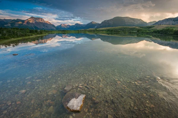 Waterton National Park Alberta Canda — Foto Stock