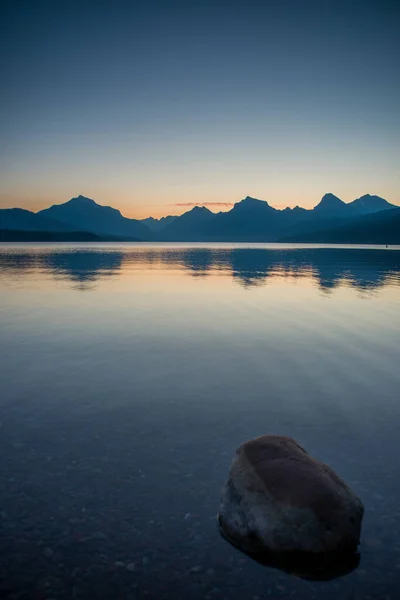 Parque Nacional Glaciar Atardecer —  Fotos de Stock