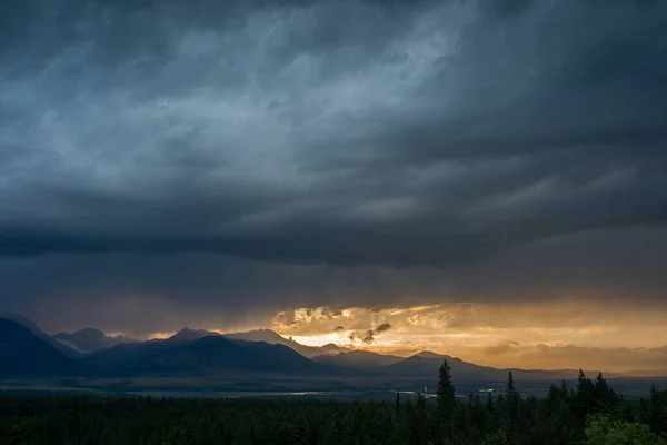 Tormenta Desierto — Foto de Stock