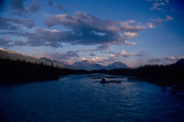 Sunset Mountains — Stock Photo, Image