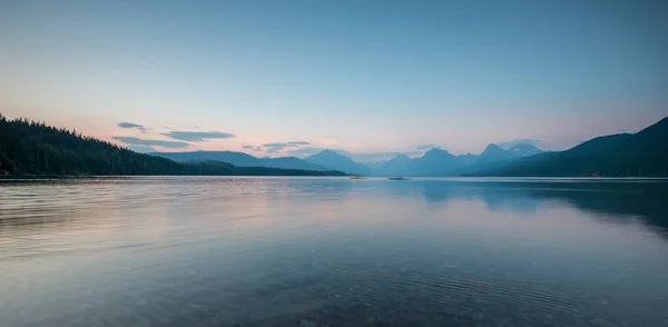 Glacier National Park Bei Sonnenuntergang — Stockfoto