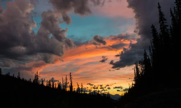 Natürliche Landschaft Von Jasper Alberta Kanada — Stockfoto