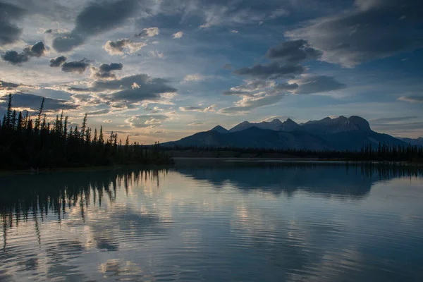 Natürliche Landschaft Von Jasper Alberta Kanada — Stockfoto