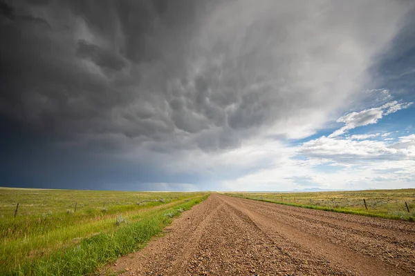 Stormy Skies Canadian Prairies — Stock Photo, Image