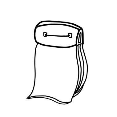 Beyaz arkaplandaki yırtık takvimin siyah ve beyaz vektör çizimi. Metin için yeri olan yırtık takvim. Tasarımınız için ayrı bir nesne.