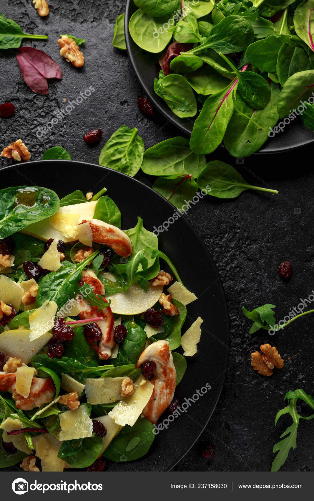 Ensalada De Pollo Con Arandanos Y Nuez