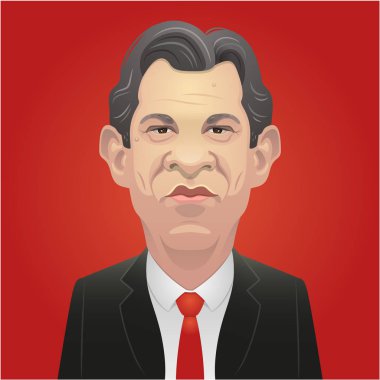 17 Ekim 2018 - Fernando hanoğlu karikatür. Merkez-sol aday.