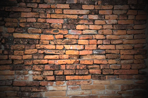 Vieux Mur Briques Fissurées Comme Fond Texture — Photo