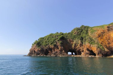 Koh Talu, Tayland 'da tropikal deniz manzarası