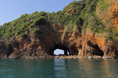 Koh Talu, Tayland 'da tropikal deniz manzarası