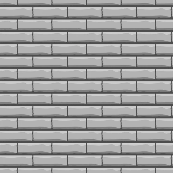 Gris Peint Mur Briques Motif Vectoriel Fond — Image vectorielle