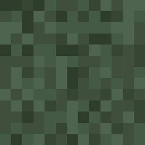 Digitale Camouflage Naadloze Patronen Groen Palet — Stockvector