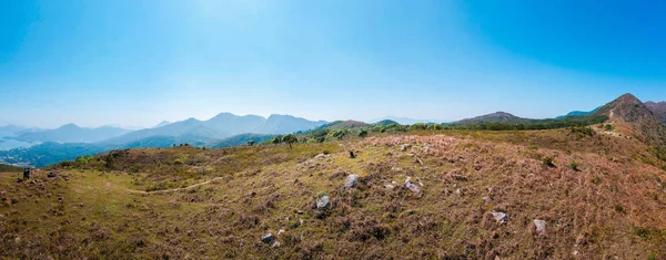Sai Kung, Hong Kong dağlarında Panoraması