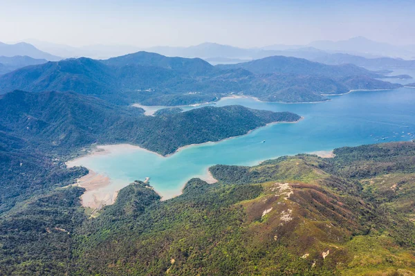 Vista Desde Pico Sharp Peak Sai Kung Hong Kong — Foto de Stock